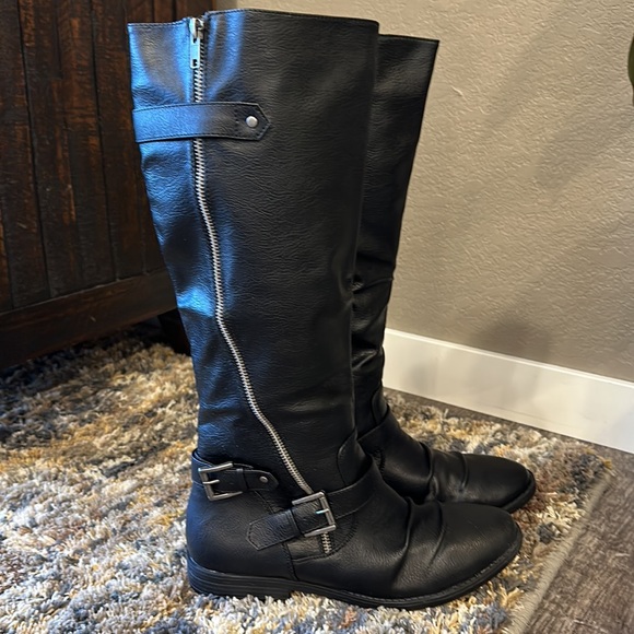 Rampage Ivexin Black Boots Size 10M - Picture 3 of 13